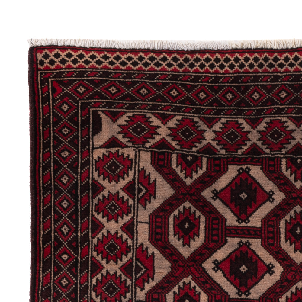 Belutsch Teppich - 148 x 95 cm - rot