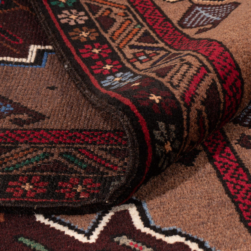 Belutsch Teppich - 140 x 90 cm - mehrfarbig