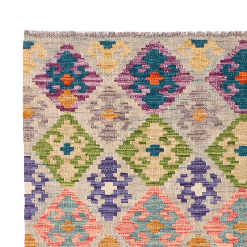 Kelim Teppich - Splash - 215 x 150 cm - bunt