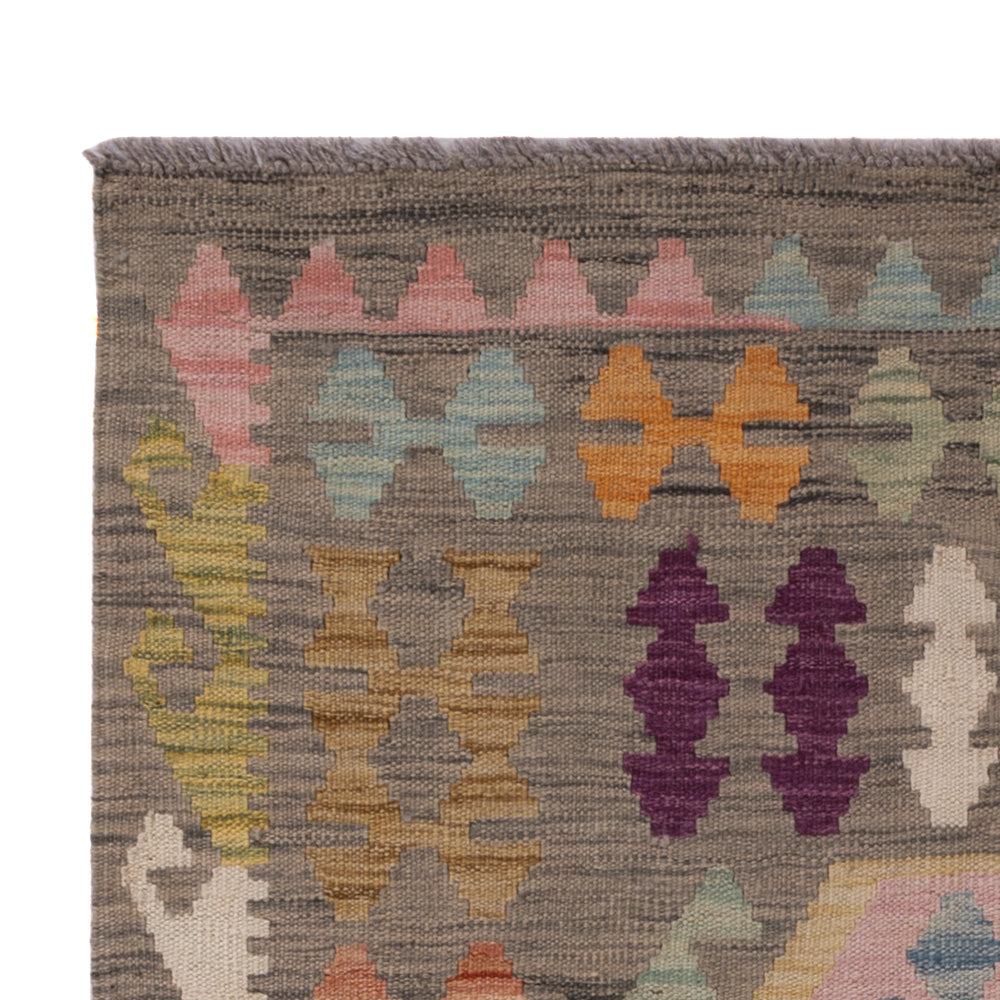 Kelim Teppich - Splash - 151 x 100 cm - bunt