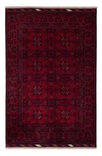 Afghan Teppich - Royal - 150 x 102 cm - rot