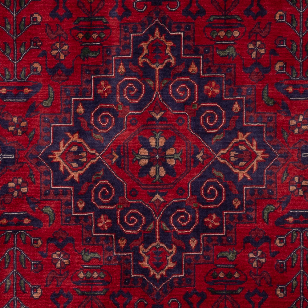 Afghan Teppich - Royal - 150 x 100 cm - rot