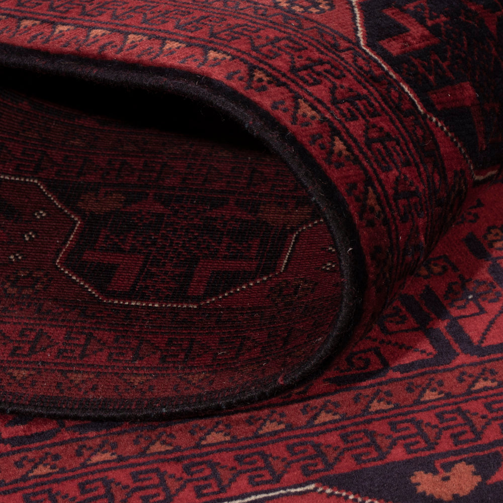 Afghan Teppich - Royal - 147 x 100 cm - rot