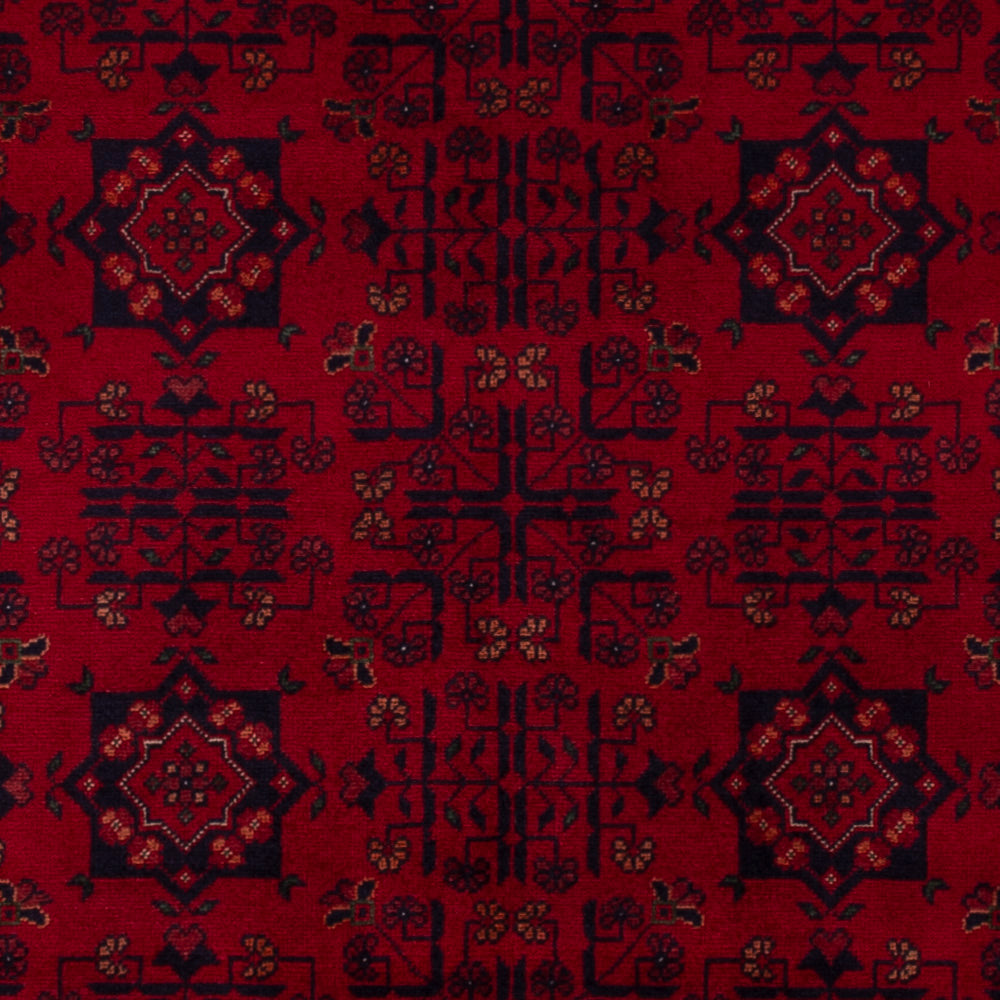 Afghan Teppich - Royal - 146 x 100 cm - rot