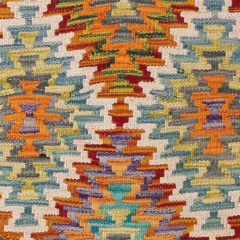 Kelim Teppich - Splash - 149 x 102 cm - bunt