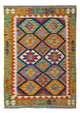 Kelim Teppich - Splash - 143 x 101 cm - bunt