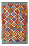Kelim Maimene Teppich 100x150cm - Rechteckig / Bunt / 100 x 150 cm Rechteckig