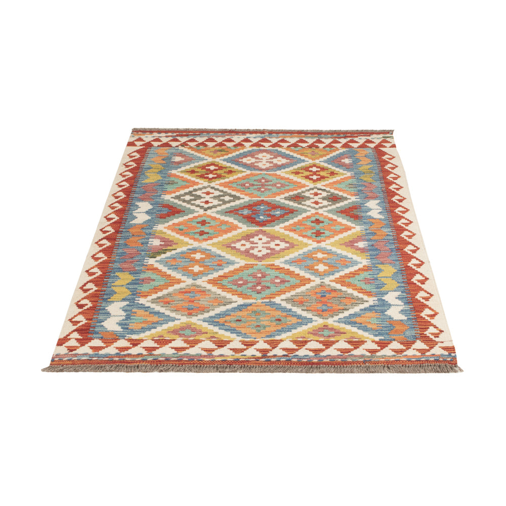 Kelim Teppich - Splash - 150 x 95 cm - bunt