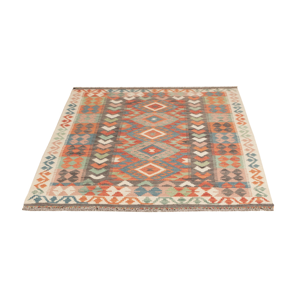 Kelim Teppich - Splash - 150 x 101 cm - bunt