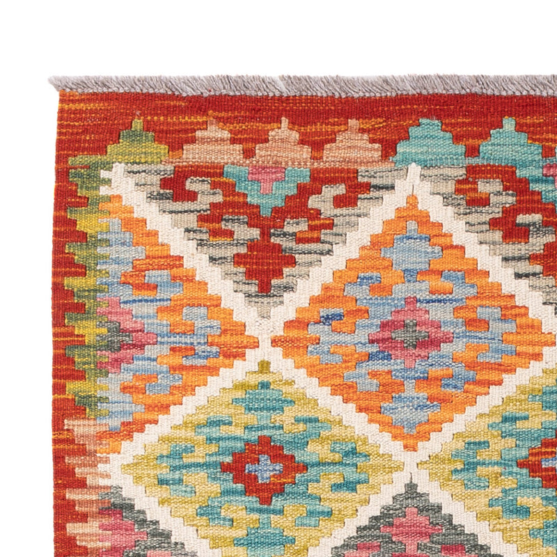 Kelim Teppich - Splash - 154 x 100 cm - bunt