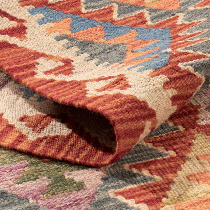 Kelim Teppich - Splash - 153 x 99 cm - bunt
