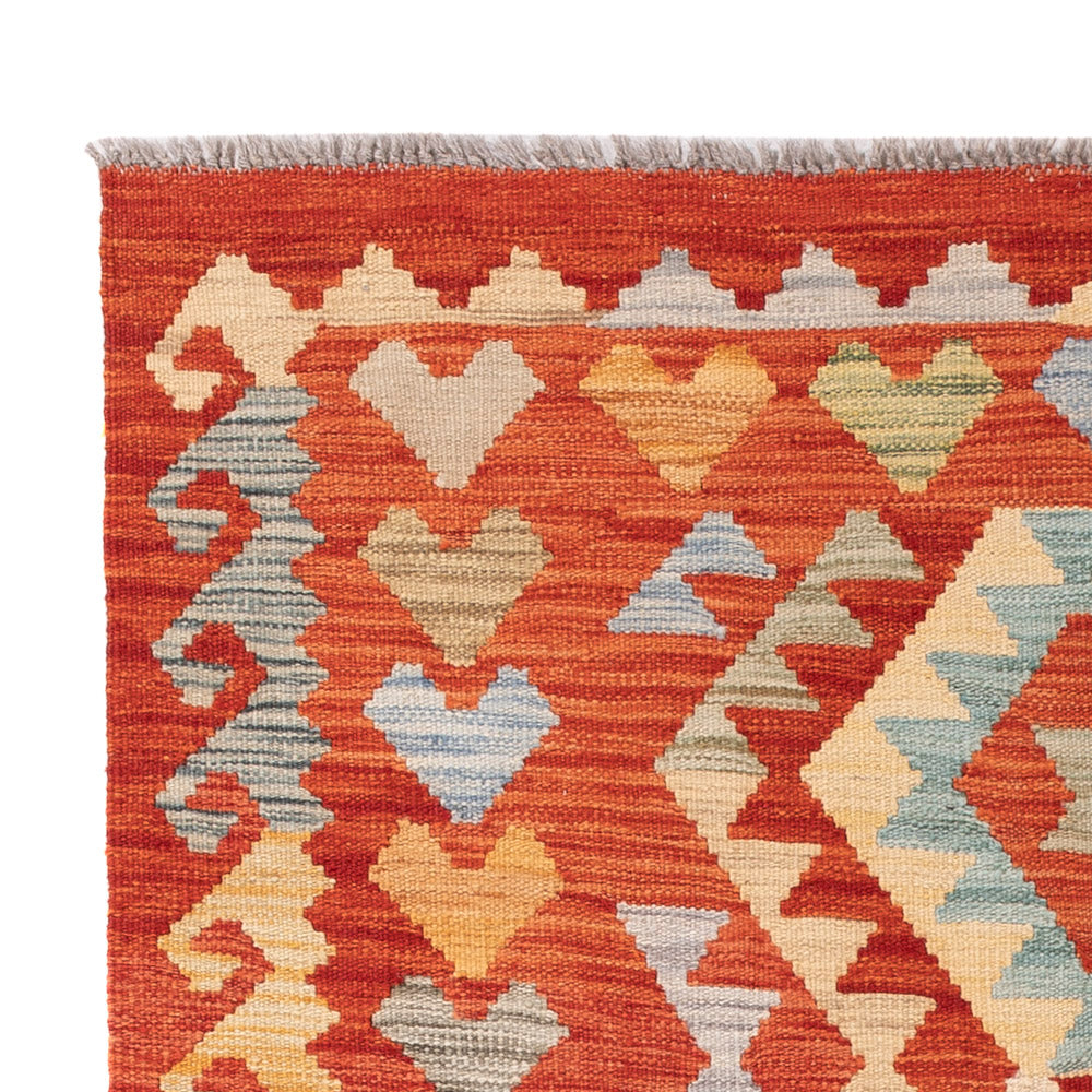 Kelim Teppich - Splash - 150 x 109 cm - bunt