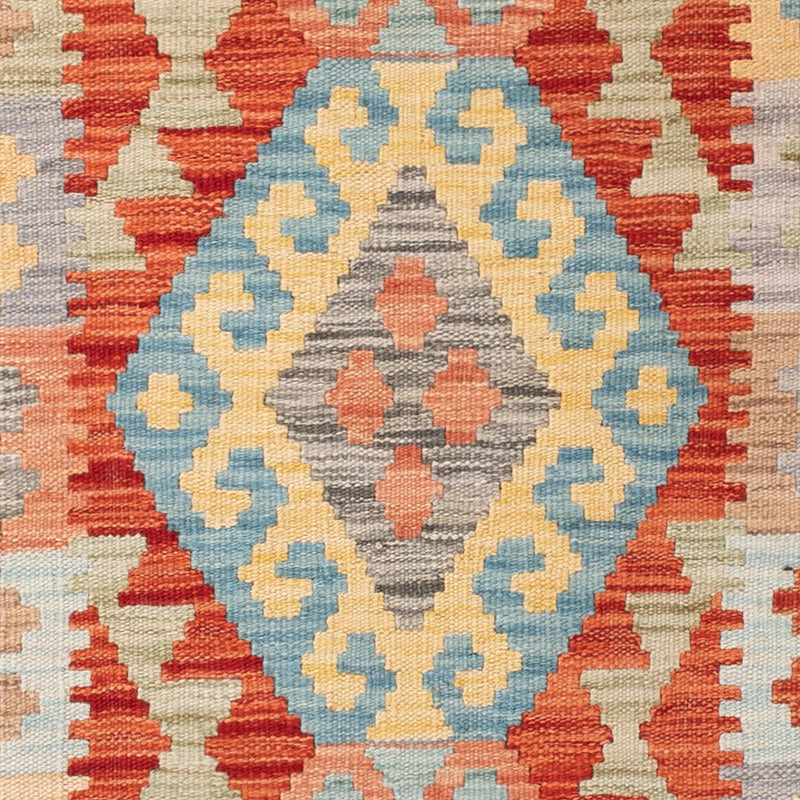 Kelim Teppich - Splash - 155 x 77 cm - bunt