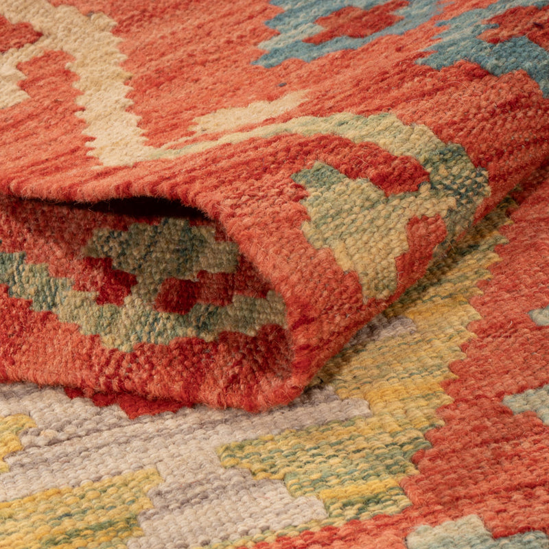 Kelim Teppich - Splash - 153 x 97 cm - bunt