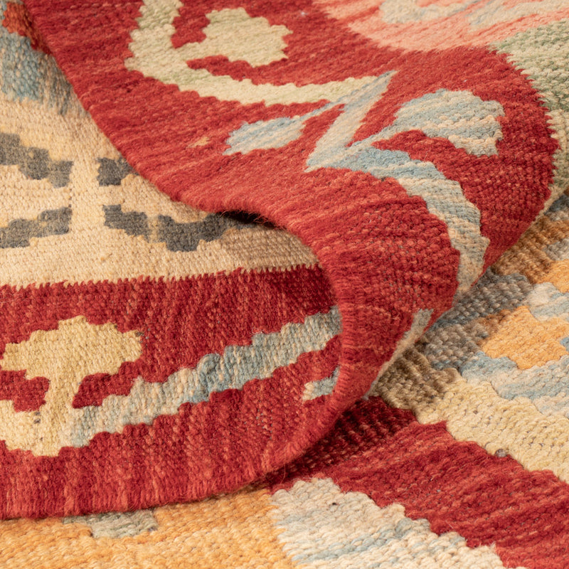 Kelim Teppich - Splash - 148 x 100 cm - bunt