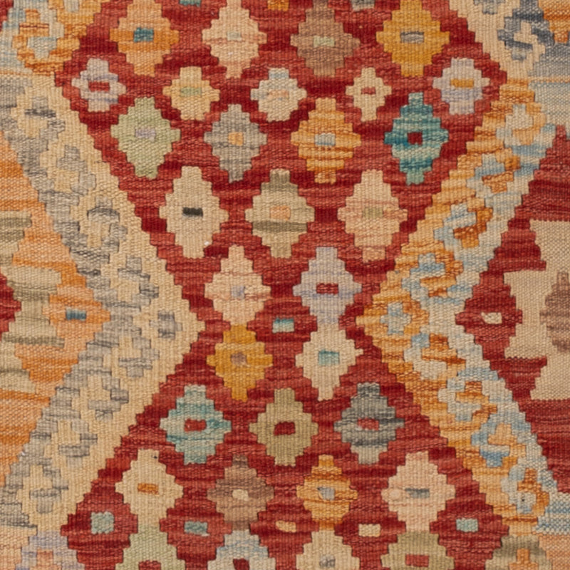 Kelim Teppich - Splash - 139 x 102 cm - bunt