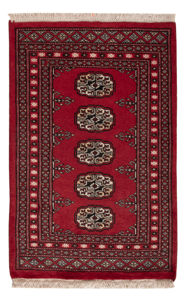 Pakistan Teppich - 96 x 62 cm - rot