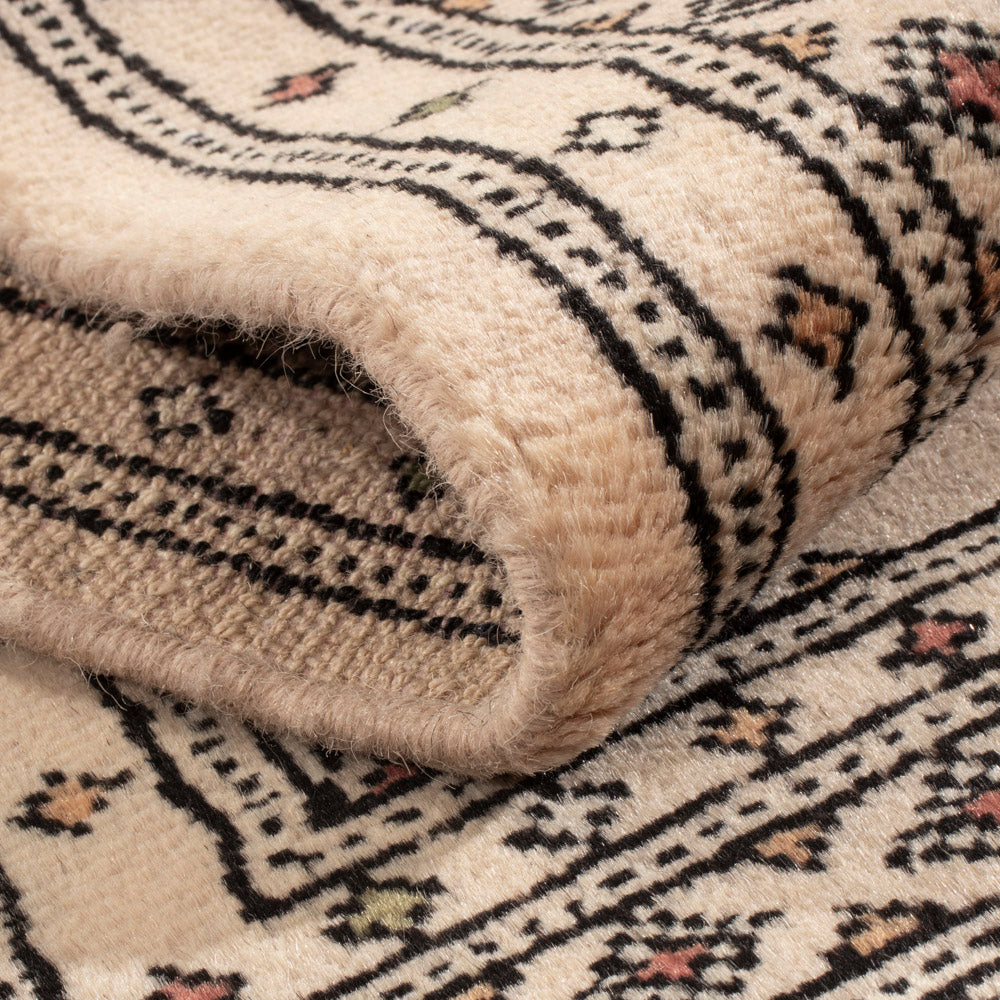 Pakistan Teppich - 97 x 60 cm - creme