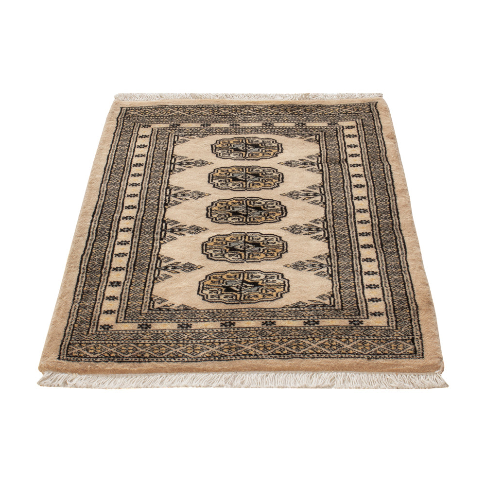 Pakistan Teppich - 95 x 63 cm - creme