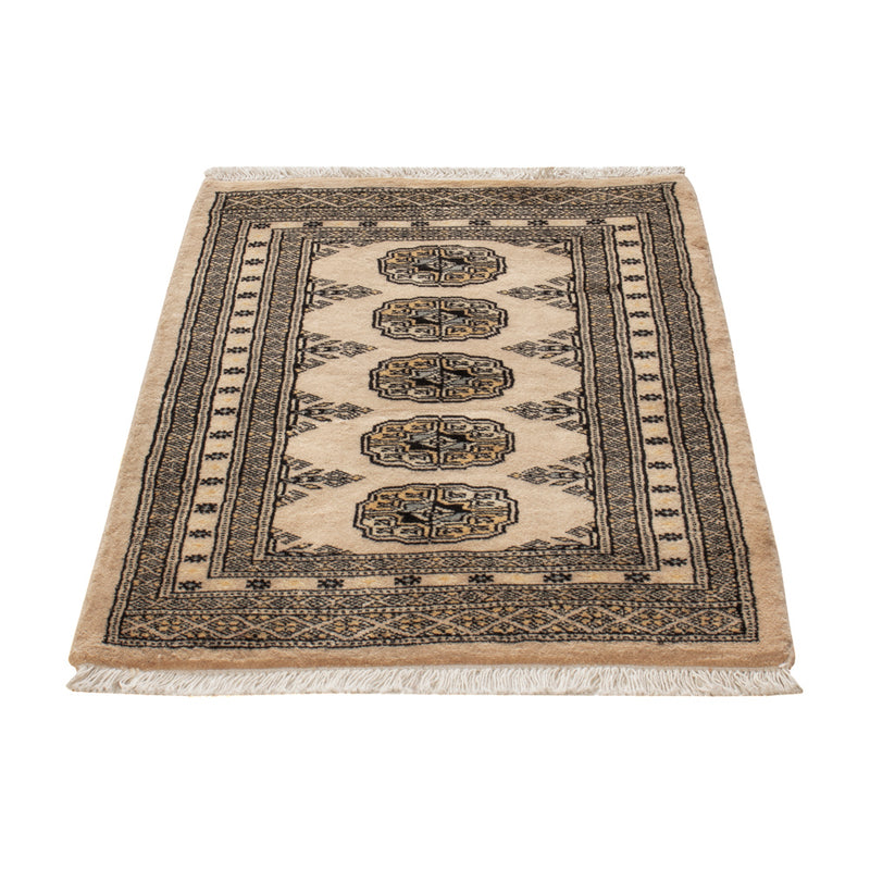 Pakistan Teppich - 95 x 63 cm - creme