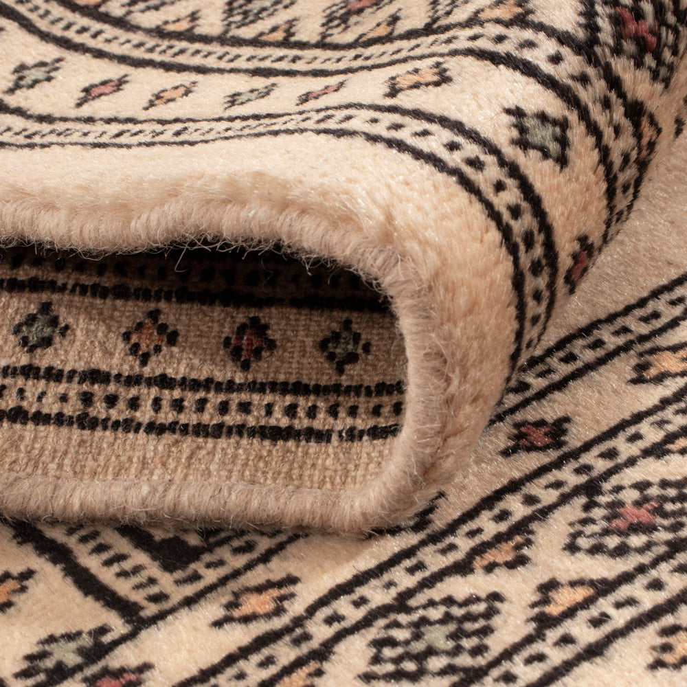 Pakistan Teppich - 89 x 63 cm - creme