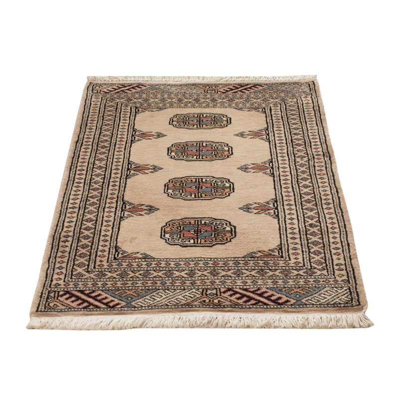Pakistan Teppich - 95 x 62 cm - creme