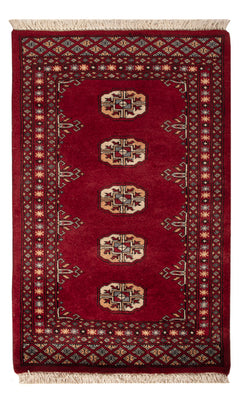 Pakistan Teppich - 96 x 63 cm - rot