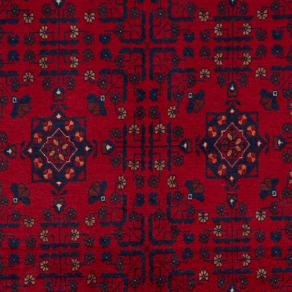 Afghan Teppich - Royal - 152 x 104 cm - rot