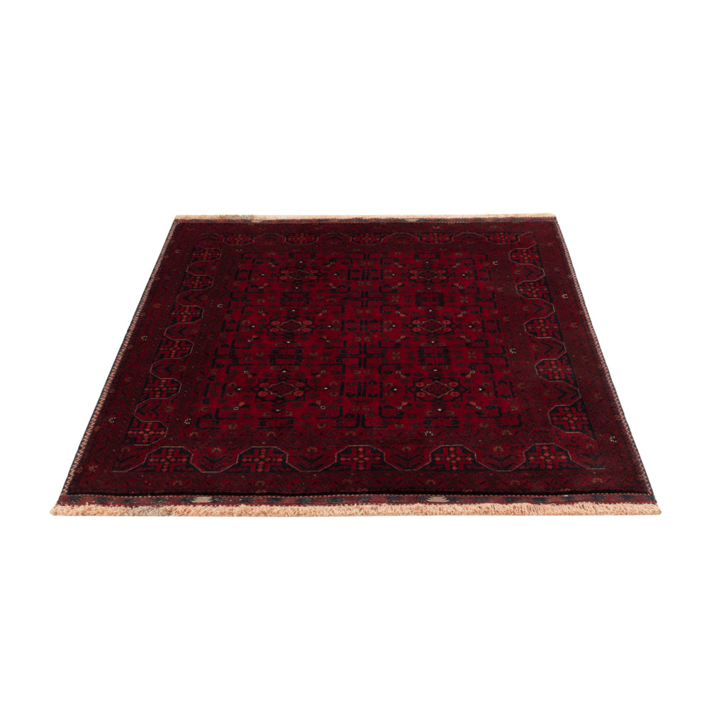 Afghan Teppich - Royal - 146 x 103 cm - rot