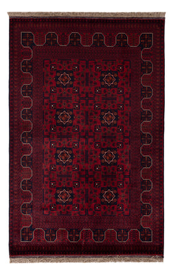 Afghan Teppich - Royal - 154 x 99 cm - rot