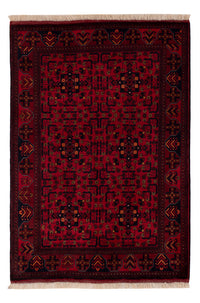 Afghan Teppich - Royal - 147 x 100 cm - rot