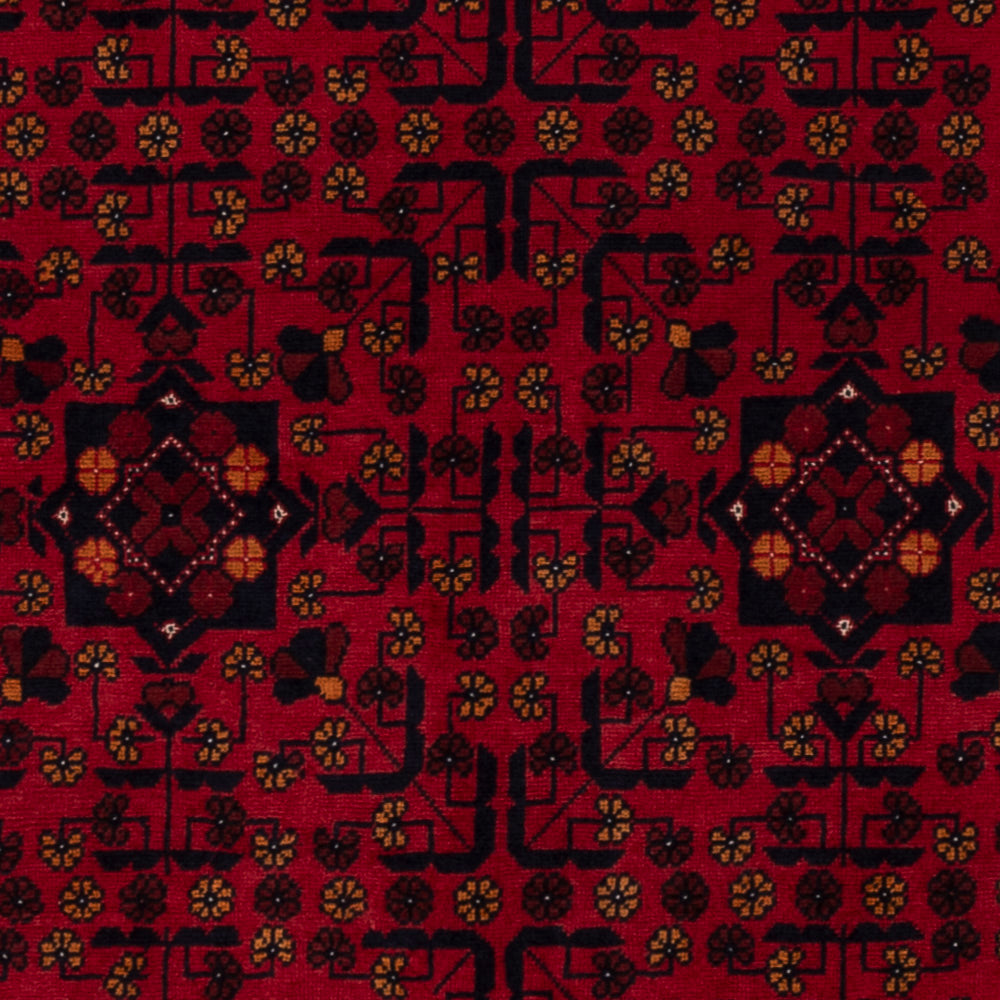 Afghan Teppich - Royal - 147 x 100 cm - rot