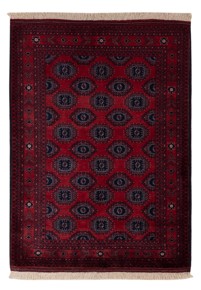 Afghan Teppich - Royal - 146 x 103 cm - rot