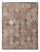 Kelim Teppich - Splash - 341 x 264 cm - bunt