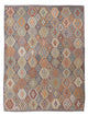Kelim Teppich - Splash - 349 x 268 cm - bunt