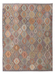 Kelim Teppich - Splash - 346 x 257 cm - bunt