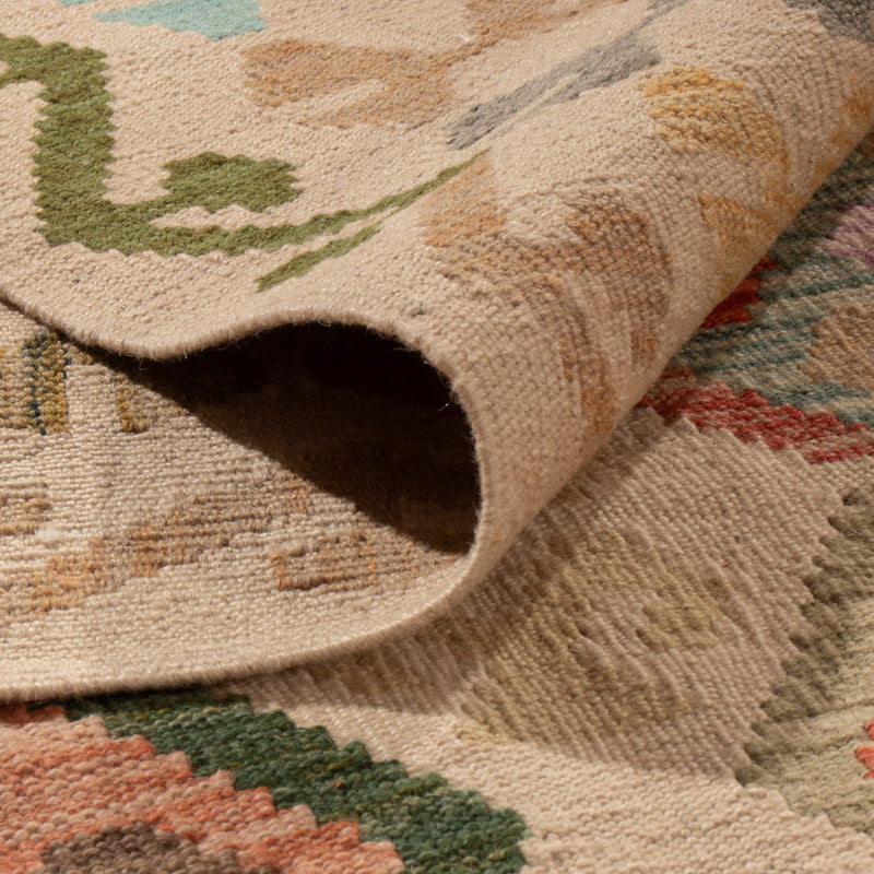 Kelim Teppich - Splash - 338 x 252 cm - bunt