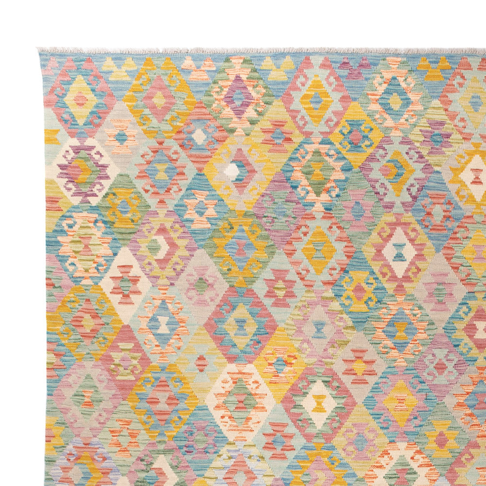 Kelim Maimene Teppich 393x307cm