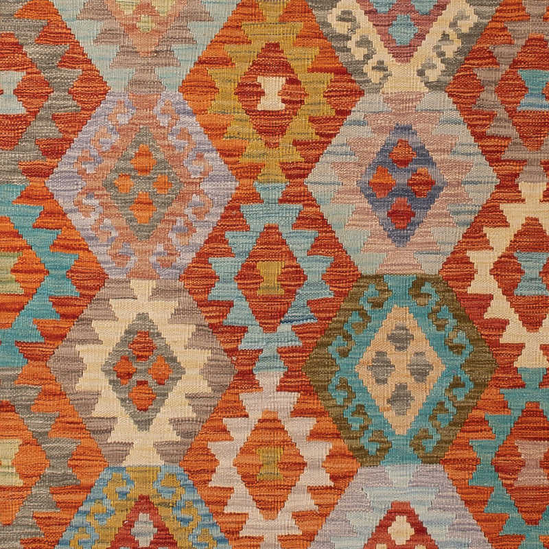 Kelim Teppich - Splash - 345 x 252 cm - bunt