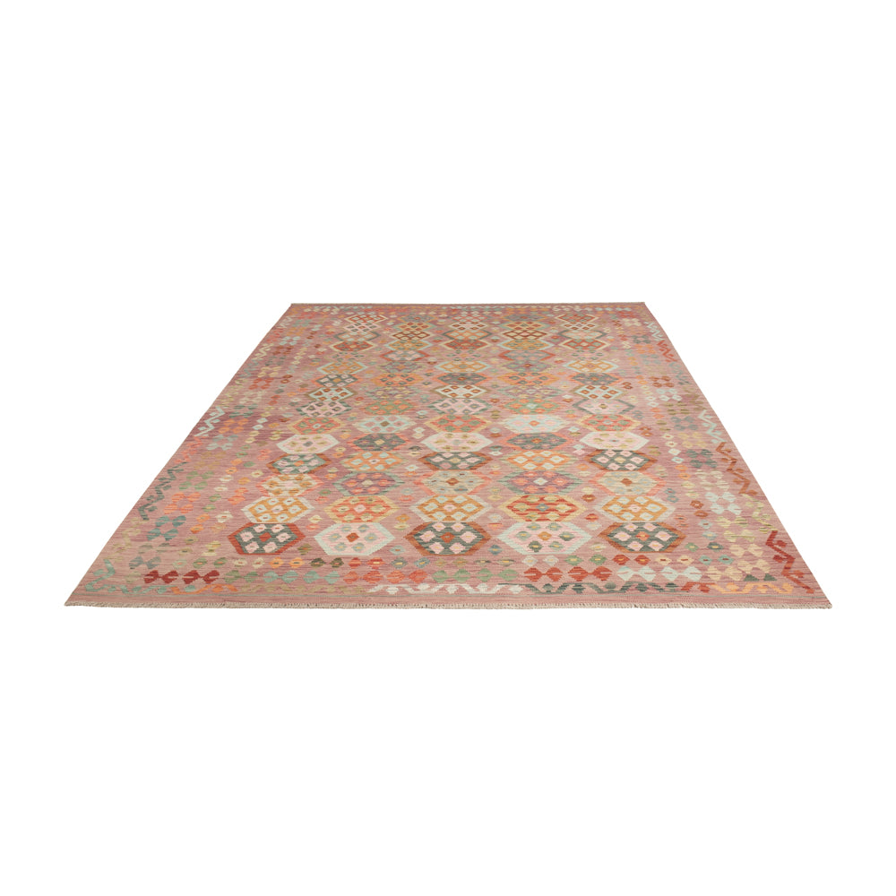 Kelim Teppich - Splash - 347 x 252 cm - bunt