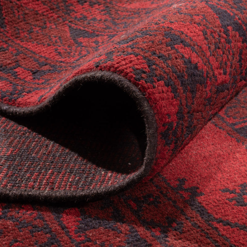 Afghan Teppich - Filpa - 344 x 265 cm - rot