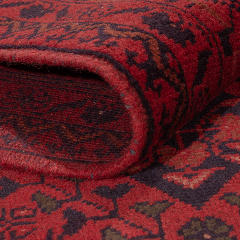 Afghan Teppich - Kunduz - 233 x 171 cm - rot