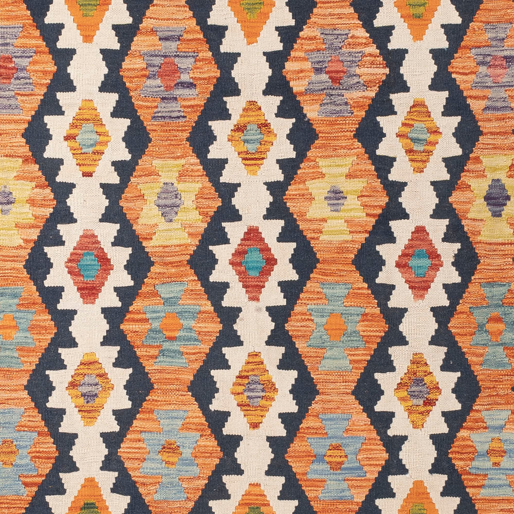 Kelim Teppich - Splash - 299 x 261 cm - bunt