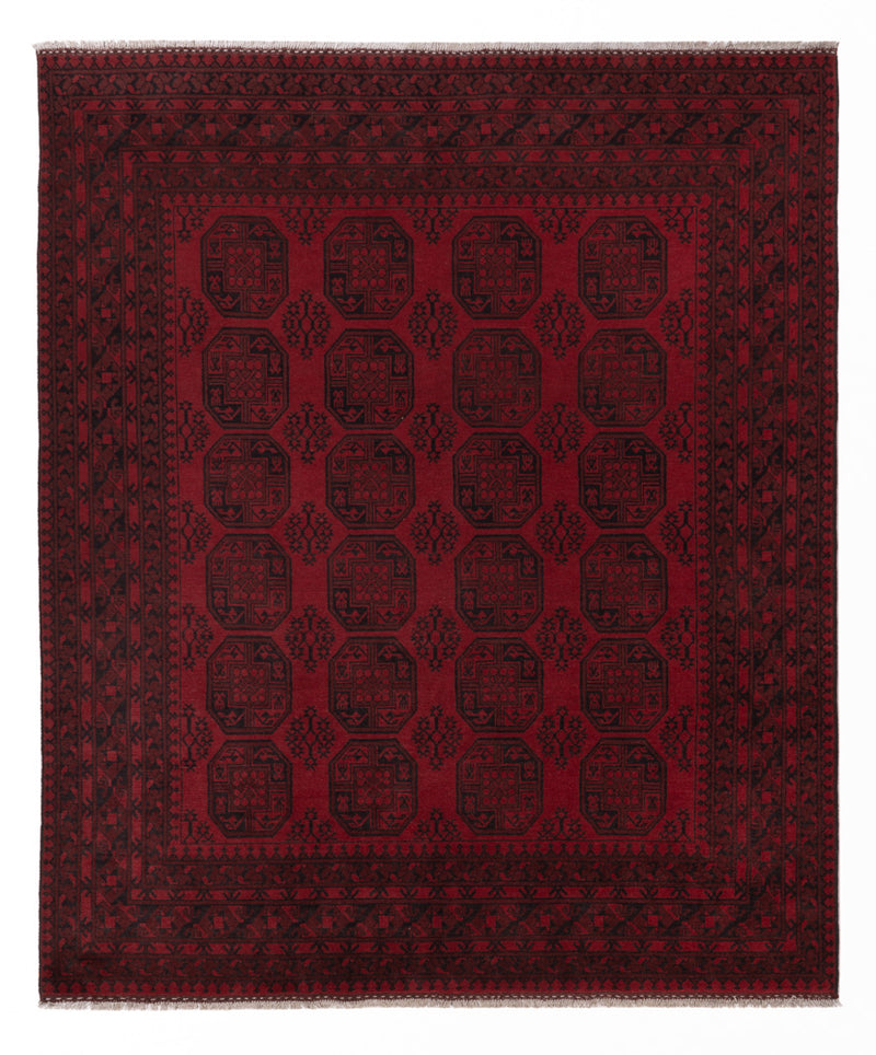 Afghan Teppich - Filpa - 301 x 249 cm - rot