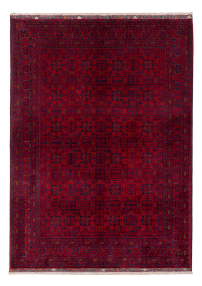 Afghan Teppich 172x233cm - Orientteppich - rot