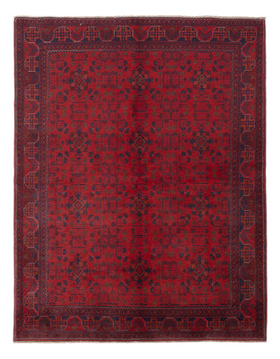 Afghan Teppich - Kunduz - 227 x 174 cm - rot