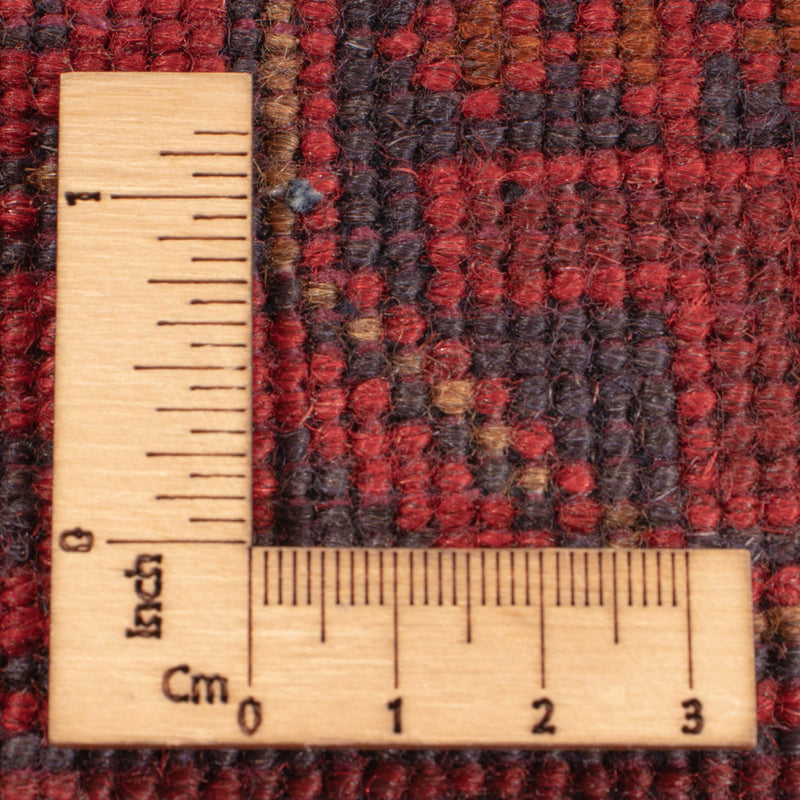 Afghan Teppich - Kunduz - 225 x 178 cm - rot