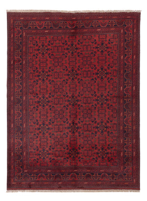 Afghan Teppich - Kunduz - 227 x 171 cm - rot