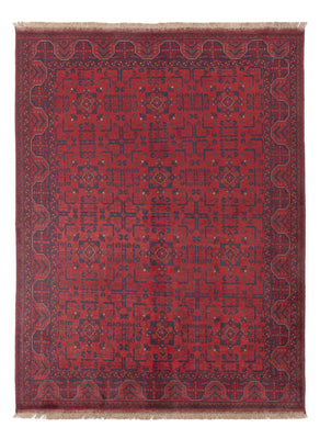 Afghan Teppich - Kunduz - 234 x 171 cm - rot