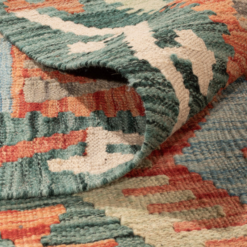 Kelim Teppich - Splash - 353 x 251 cm - bunt